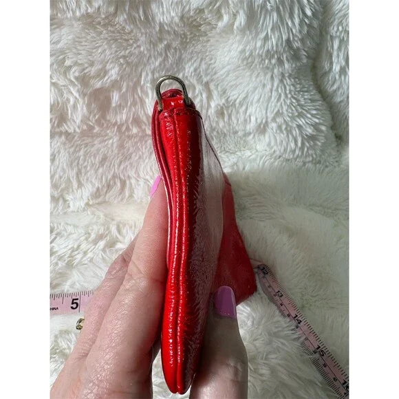 Kate Spade New York New York Wallet Wristlet Womens One Size Red Turnlock Clutch - Picture 5 of 9